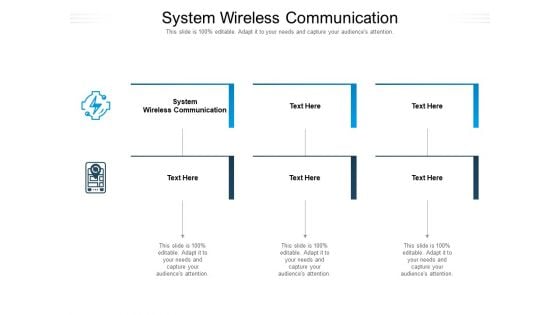 System Wireless Communication Ppt PowerPoint Presentation Icon Deck Cpb Pdf
