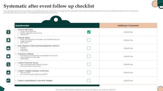 Systematic After Event Follow Up Checklist Microsoft PDF Systematic After Event Follow Up Checklist Microsoft PDF