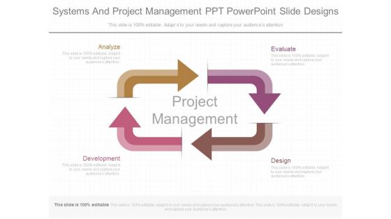 Systems And Project Management Ppt Powerpoint Slide Designs