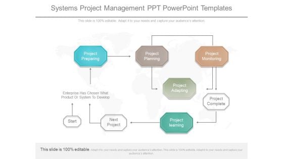 Systems Project Management Ppt Powerpoint Templates