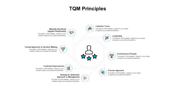 TQM Principles Ppt PowerPoint Presentation Model Vector