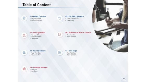 Table Of Content Ppt PowerPoint Presentation Portfolio Topics