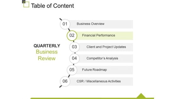 Table Of Content Template 3 Ppt PowerPoint Presentation File Format Ideas