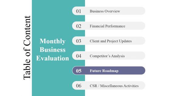 Table Of Content Template 6 Ppt PowerPoint Presentation Professional Example Topics