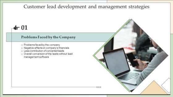 Table Of Contents Customer Lead Development And Management Strategies Company Diagrams PDF