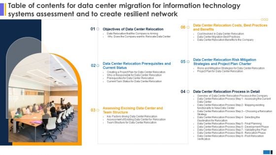 Table Of Contents Data Center Migration Information Technology Systems Assessment Create Resilient Network Mockup PDF Table Of Contents Data Center Migration Information Technology Systems Assessment Create Resilient Network Mockup PDF