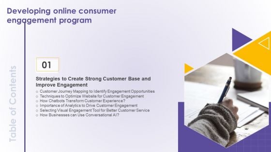 Table Of Contents Developing Online Consumer Engagement Program Tips Microsoft PDF