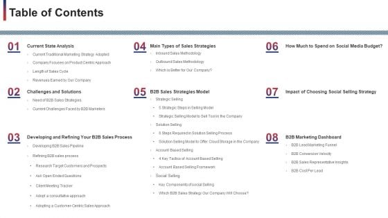 Table Of Contents Diagrams PDF