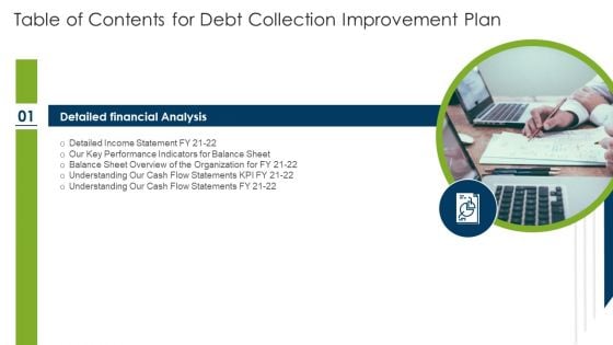 Table Of Contents For Debt Collection Improvement Plan Download PDF