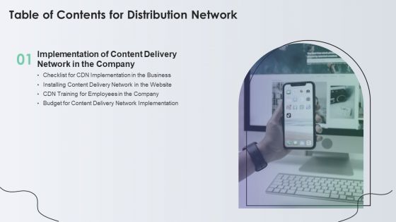 Table Of Contents For Distribution Network Budget Portrait PDF Table Of Contents For Distribution Network Budget Portrait PDF
