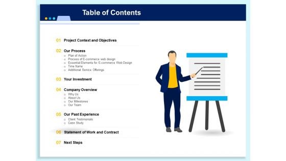 Table Of Contents Ppt PowerPoint Presentation Infographics Influencers PDF