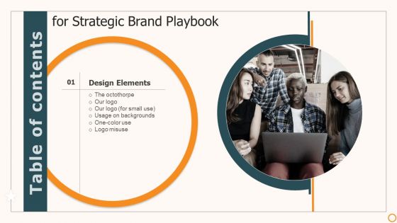 Table Of Contents Strategic Brand Playbook Rules Infographics PDF