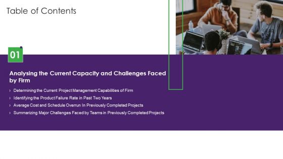 Table Of Contents Using Ml And Devops In Product Development Process Diagrams PDF