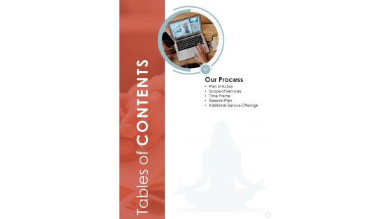 Tables Of Contents Staff Psychological Health Session Proposal One Pager Sample Example Document Tables Of Contents Staff Psychological Health Session Proposal One Pager Sample Example Document