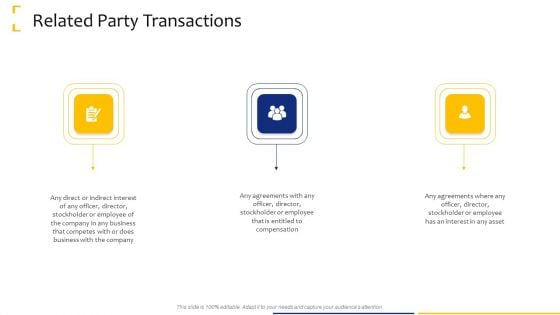 Tactical Analysis Related Party Transactions Ppt Inspiration Designs PDF