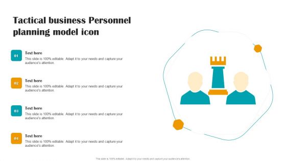 Tactical Business Personnel Planning Model Icon Rules PDF