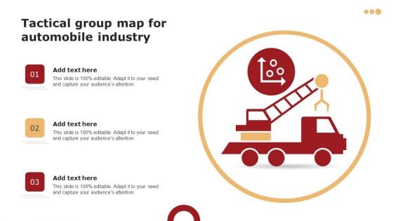 Tactical Group Map For Automobile Industry Professional PDF