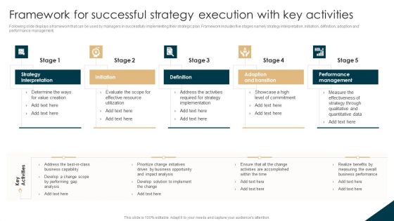 Tactical Planning Guide For Supervisors Framework For Successful Strategy Execution With Key Activities Brochure PDF Tactical Planning Guide For Supervisors Framework For Successful Strategy Execution With Key Activities Brochure PDF