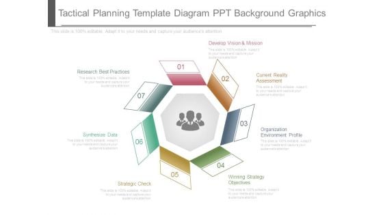 Tactical Planning Template Diagram Ppt Background Graphics