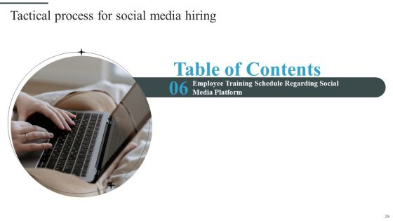 Tactical Process For Social Media Hiring Ppt PowerPoint Presentation Complete Deck With Slides