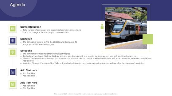 Tactics To Enhance The Understanding Of A Railway Business Case Competition Agenda Microsoft PDF