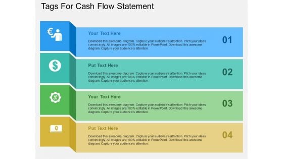 Tags For Cash Flow Statement Powerpoint Templates