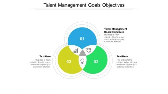 Talent Management Goals Objectives Ppt PowerPoint Presentation Summary Icon Cpb