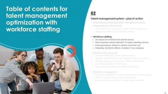 Talent Management Optimization With Workforce Staffing Ppt PowerPoint Presentation Complete Deck With Slides