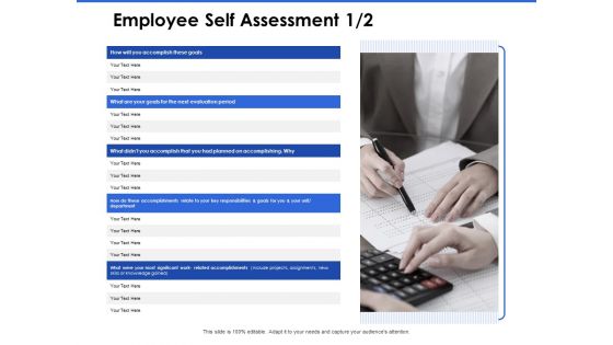 Talent Management Systems Employee Self Assessment Ppt Styles Smartart PDF