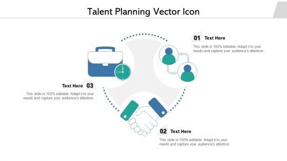 Talent Planning Vector Icon Ppt Slides Layout PDF