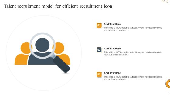 Talent Recruitment Model Ppt PowerPoint Presentation Complete Deck With Slides Slide17