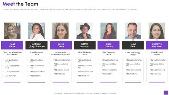 Talkdesk Investor Financing Business Meet The Team Portrait PDF Talkdesk Investor Financing Business Meet The Team Portrait PDF
