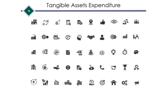 Tangible Assets Expenditure Ppt PowerPoint Presentation Complete Deck With Slides