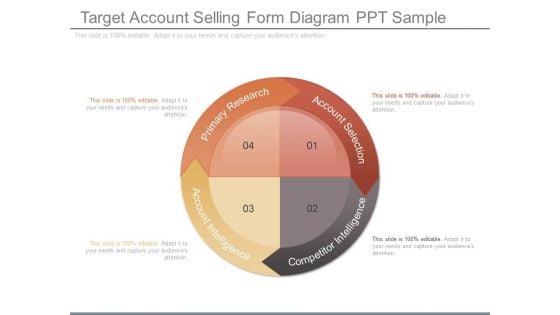 Target Account Selling Form Diagram Ppt Sample Target Account Selling Form Diagram Ppt Sample