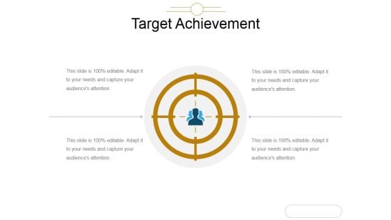 Target Achievement Ppt PowerPoint Presentation Background Images