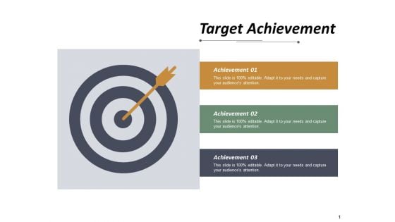 Target Achievement Ppt PowerPoint Presentation Show Layout