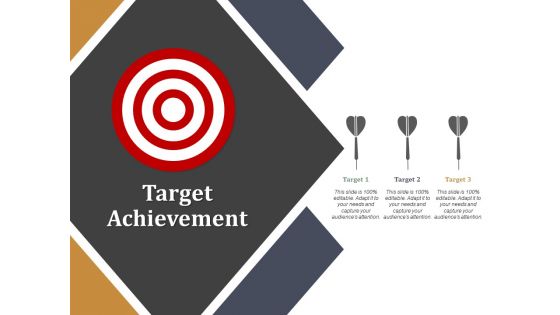 Target Achievement Ppt PowerPoint Presentation Show Master Slide