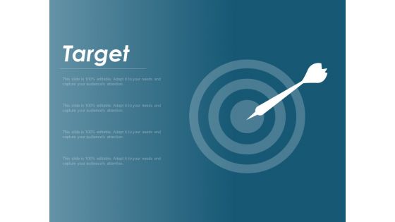 Target Arrow Goal Ppt Powerpoint Presentation Professional Deck