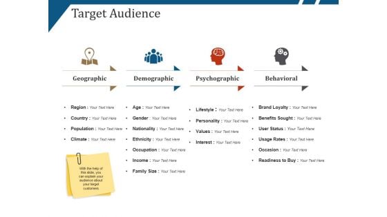 Target Audience Template 1 Ppt PowerPoint Presentation Summary Inspiration