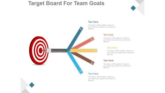 Target Board For Team Goals Ppt PowerPoint Presentation Infographic Template Target Board For Team Goals Ppt PowerPoint Presentation Infographic Template