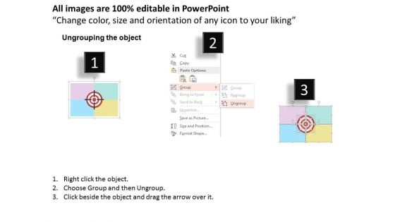 Target Business Dart With Business Icons Powerpoint Template