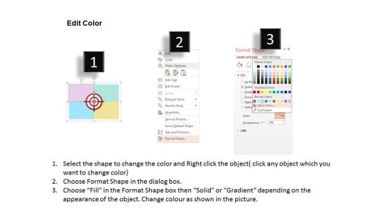 Target Business Dart With Business Icons Powerpoint Template