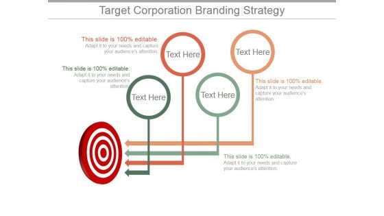 Target Corporation Branding Strategy Ppt PowerPoint Presentation Infographic Template