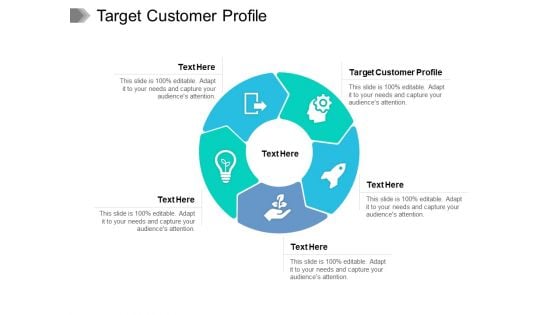 Target Customer Profile Ppt PowerPoint Presentation Portfolio Show Cpb Pdf