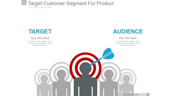 Target Customer Segment For Product Ppt PowerPoint Presentation Infographics