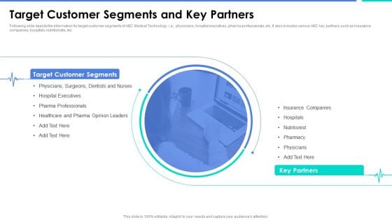 Target Customer Segments And Key Partners Demonstration PDF