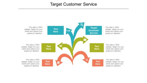 Target Customer Service Ppt Powerpoint Presentation Summary Sample Cpb