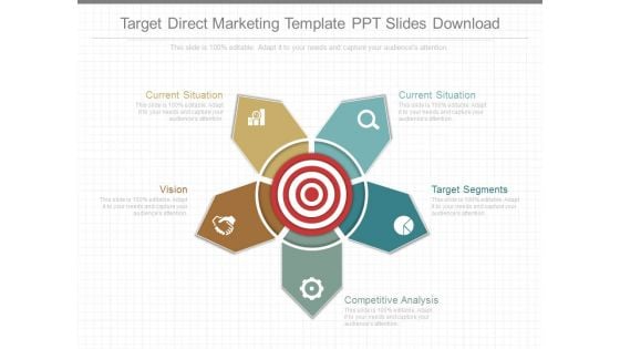 Target Direct Marketing Template Ppt Slides Download