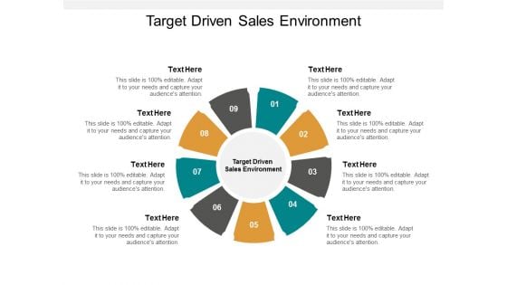 Target Driven Sales Environment Ppt PowerPoint Presentation Styles Infographic Template Cpb