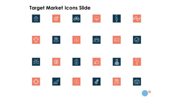 Target Market Icons Slide Ppt Professional Templates PDF